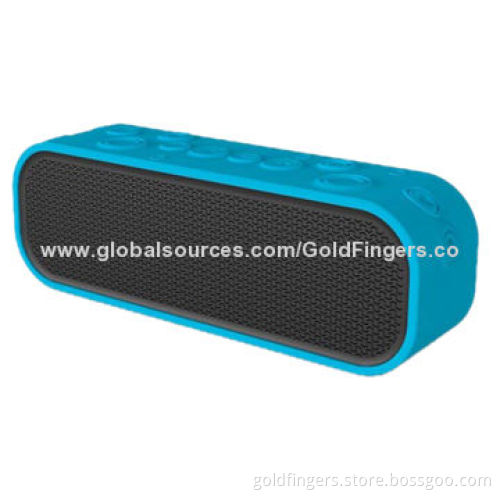 Portable Waterproof Wireless Bluetooth Speaker with Built-in Speakerphone, 8H Rechargeable Battery